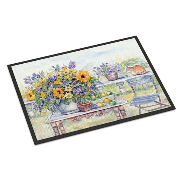 Carolines Treasures Patio Bouquet of Flowers Indoor or Outdoor Mat, 18 x 27 in. APH3566MAT - main